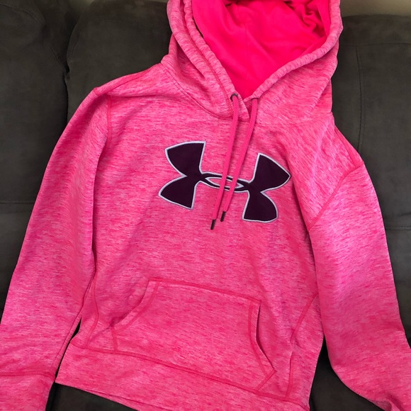 Under Armour Pink Hoodie - Picture 1 of 2